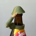 NVA M56 - Mũ đội chai bia (Beer Bottle Helmet / Bier Flaschen Helm) - Thumbnail 2