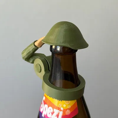 NVA M56 - Mũ đội chai bia (Beer Bottle Helmet / Bier Flaschen Helm)