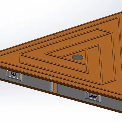 Hộp Lưu Trữ Tam Giác – Triangle Storage Organizer (Sortierbox) Cơ Chế Xoay