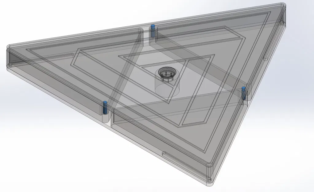 Hộp Lưu Trữ Tam Giác – Triangle Storage Organizer (Sortierbox) Cơ Chế Xoay - Image 6