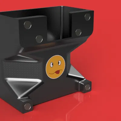 Thùng Purge gắn nam châm cho Creality K2 Plus