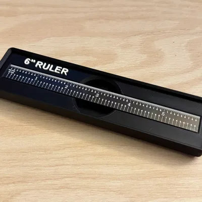 Thước Gridfinity 6 inch (Hộp Gridfinity 4x1)