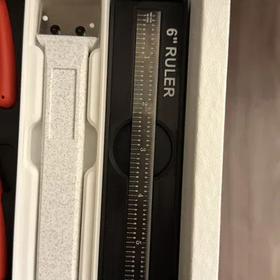 Thước Gridfinity 6 inch (Hộp Gridfinity 4x1)