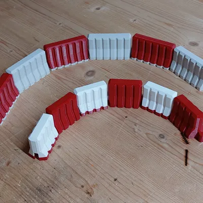 Rào chắn RC Drift 1:27 (Mini-Z)