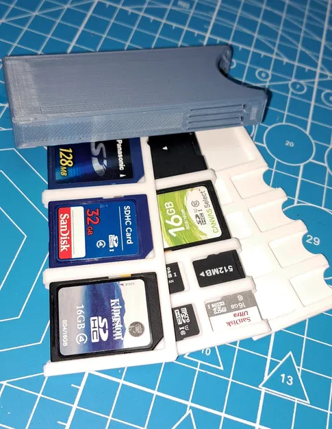 Hộp Cất Thẻ SD Modular Cao Cấp (Ultimate Modular SD Vault) – Gọn, Chắc, Dễ Mang - Image 1