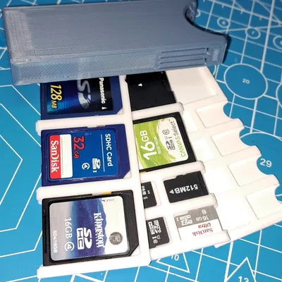 Hộp Cất Thẻ SD Modular Cao Cấp (Ultimate Modular SD Vault) – Gọn, Chắc, Dễ Mang