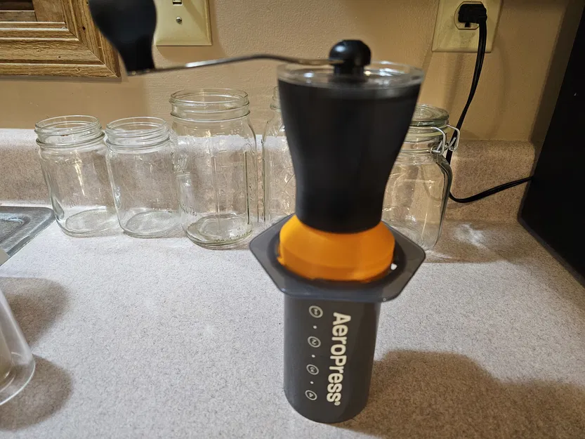 Adapter máy xay Hario sang AeroPress - Image 4