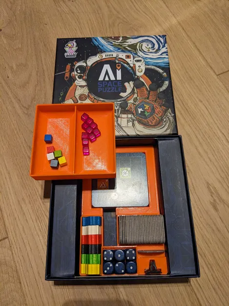 Khay insert cho boardgame AI Space Puzzle - Image 2