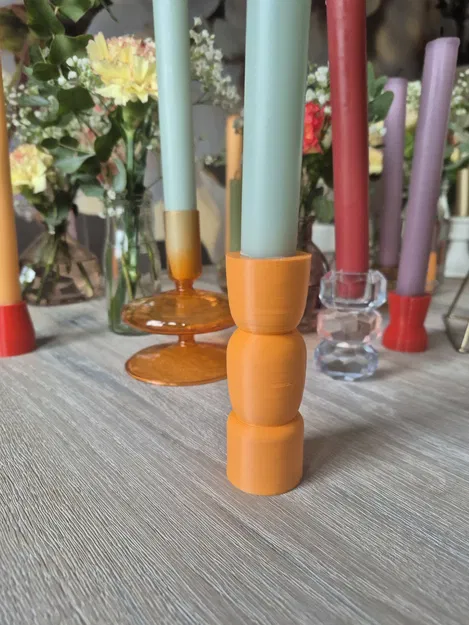 Đế nến lỗ 22mm (Candle holder 22mm hole) - Image 1