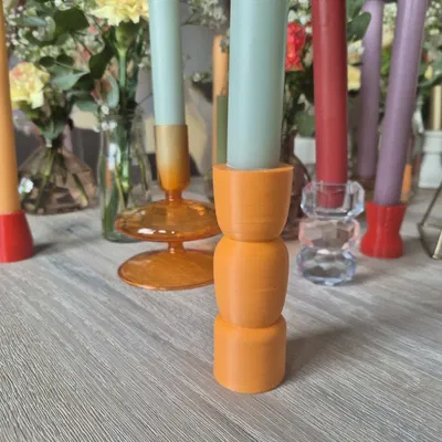 Đế nến lỗ 22mm (Candle holder 22mm hole)