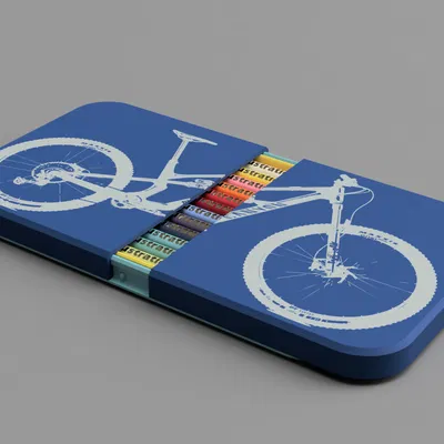 Hộp đựng bút chì màu & bút chì Box for Crayons and Pencils V2