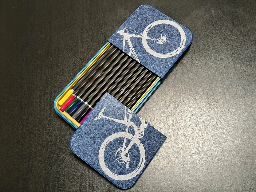 Hộp đựng bút chì màu & bút chì Box for Crayons and Pencils V2 - Image 7