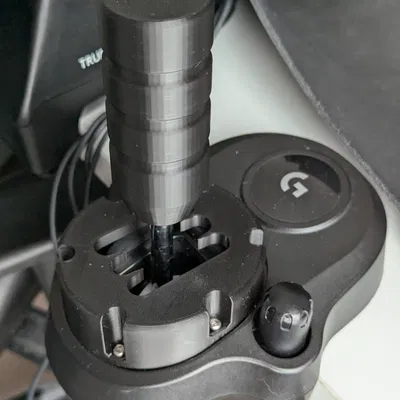 Núm cần số Logitech Gear Shifter + Adapter