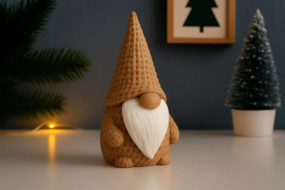 Gnome Đan Len (Knitted Gnome) - Image 2