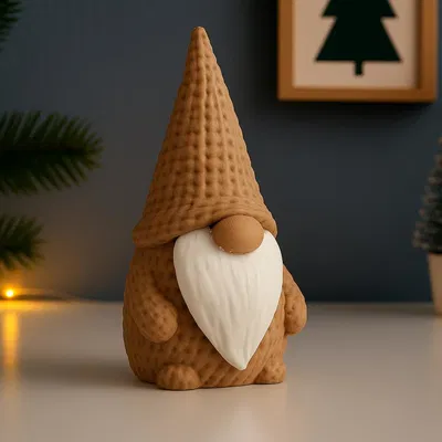 Gnome Đan Len (Knitted Gnome)