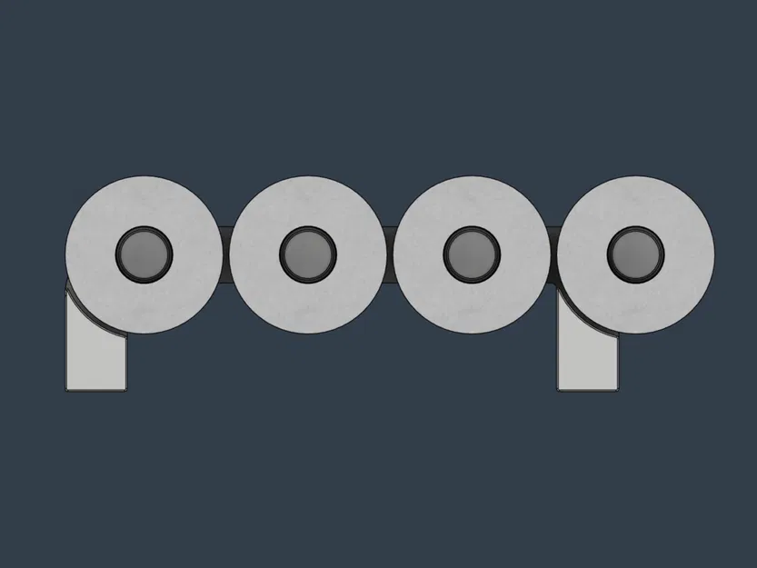 Giá treo cuộn giấy vệ sinh “poop” - Image 2