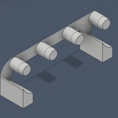 Giá treo cuộn giấy vệ sinh “poop”