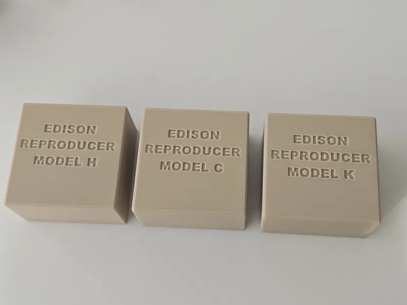 Hộp lưu trữ Edison Phonograph Reproducer - Image 3