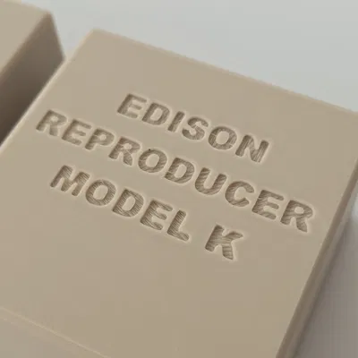 Hộp lưu trữ Edison Phonograph Reproducer