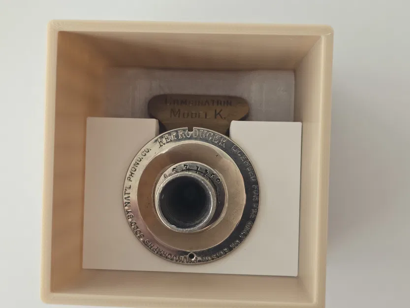 Hộp lưu trữ Edison Phonograph Reproducer - Image 5