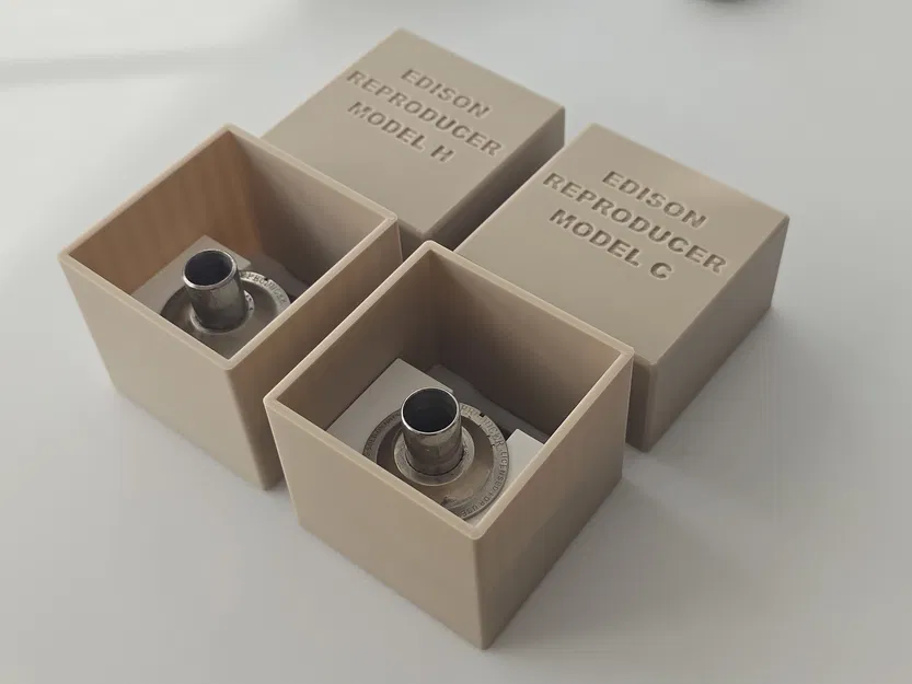 Hộp lưu trữ Edison Phonograph Reproducer - Image 9