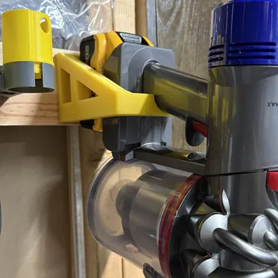 Giá Treo Pin Dewalt Cho Dyson V8