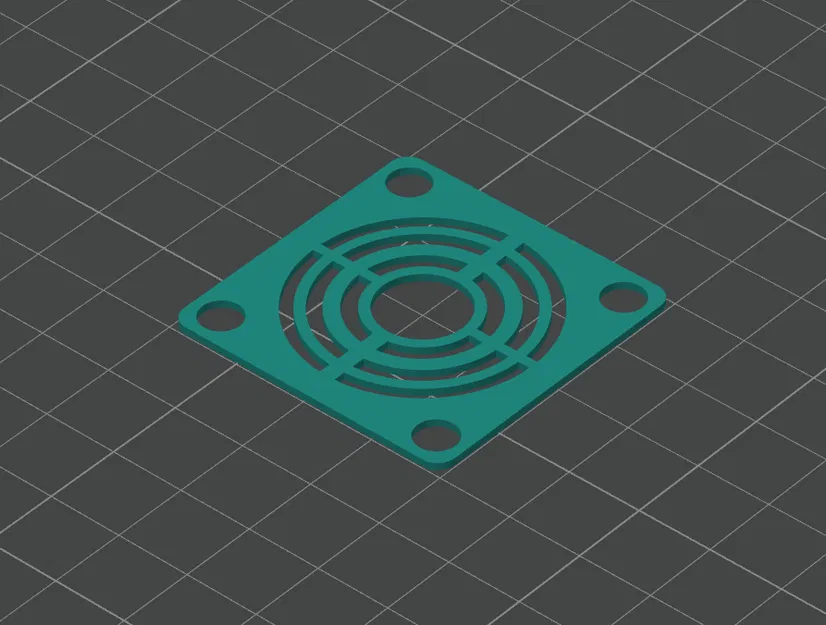 Lưới bảo vệ quạt 40mm (40mm fan grill) - Image 1