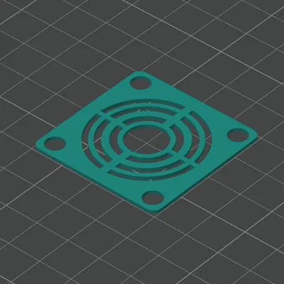 Lưới bảo vệ quạt 40mm (40mm fan grill)