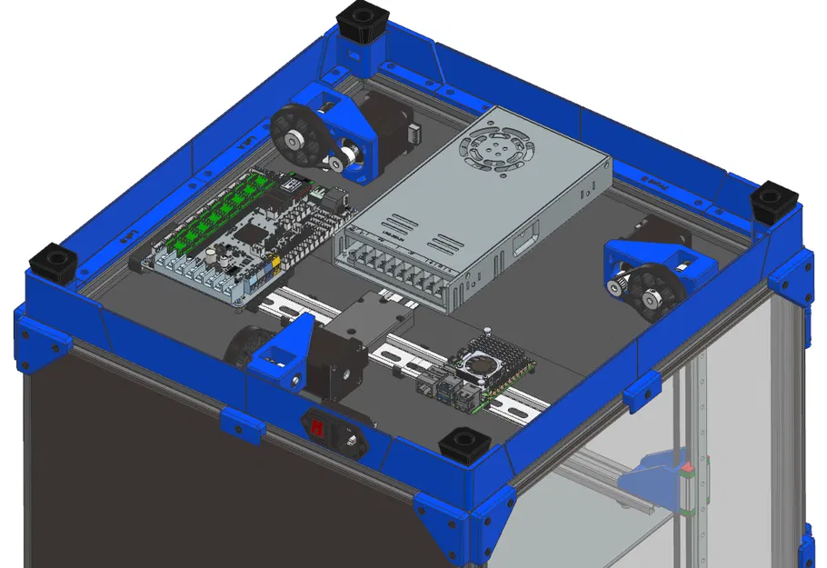 Khớp nối DIN Rail chữ T cho Rolohaun SimpleCore Redux - Image 4