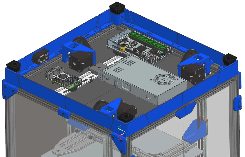 Khớp nối DIN Rail chữ T cho Rolohaun SimpleCore Redux - Image 5