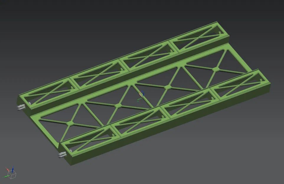 Cầu dàn thép Märklin H0 Rail-C 188mm đoạn thẳng (nhiều chi tiết) - Image 9