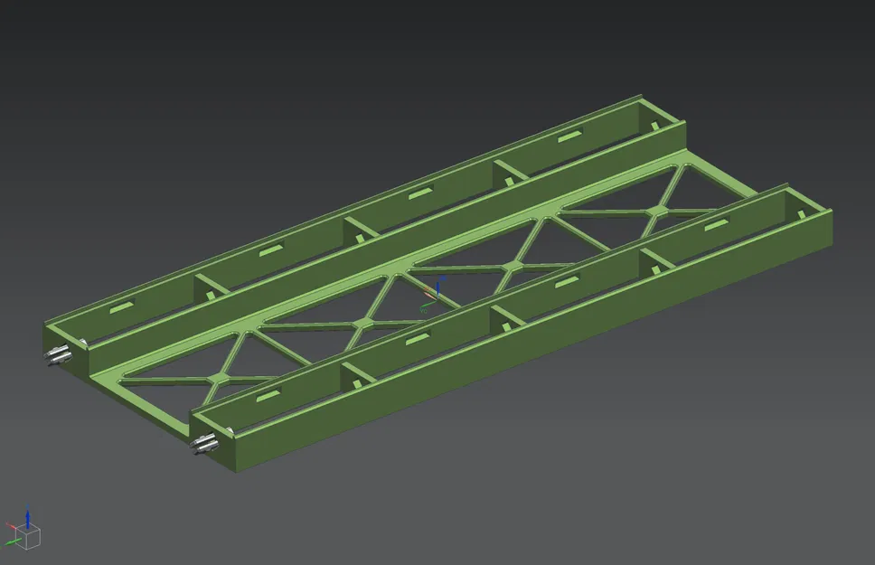 Cầu dàn thép Märklin H0 Rail-C 188mm đoạn thẳng (nhiều chi tiết) - Image 12