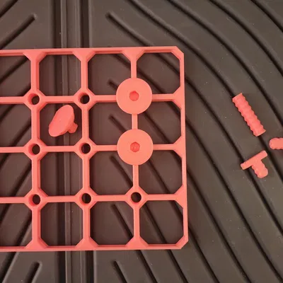 openGrid với lỗ vít tương thích Multiboard