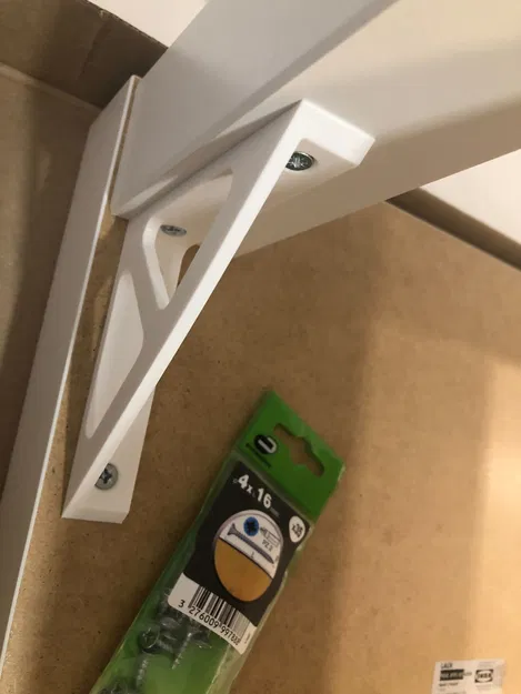 Ke góc chữ L chống rung cho bàn (tương thích IKEA LACK) - Image 3