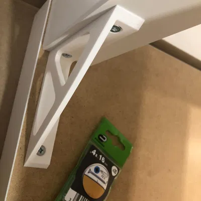 Ke góc chữ L chống rung cho bàn (tương thích IKEA LACK)