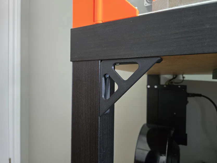 Ke góc 90° cho Ikea Lack (Ikea Lack 90 Degrees Corner Bracket) - Image 1