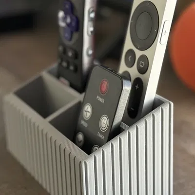 Khay Đựng Remote Hiện Đại (Modern Remote Organizer)