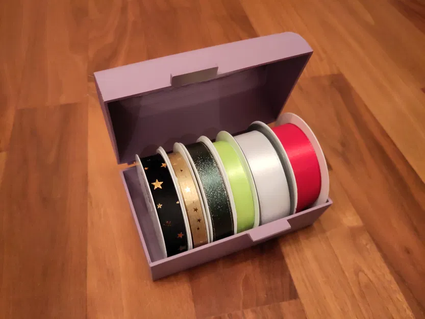 Hộp lưu trữ cuộn ruy băng quà tặng - Image 1