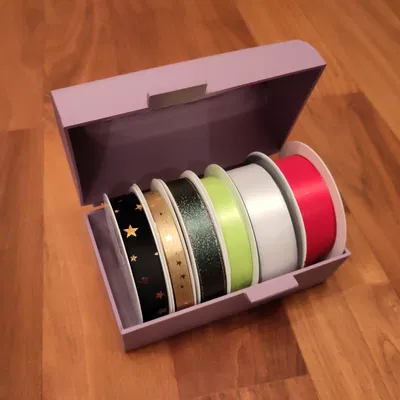 Hộp lưu trữ cuộn ruy băng quà tặng