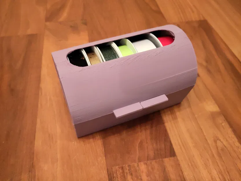 Hộp lưu trữ cuộn ruy băng quà tặng - Image 2