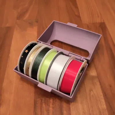 Hộp lưu trữ cuộn ruy băng quà tặng