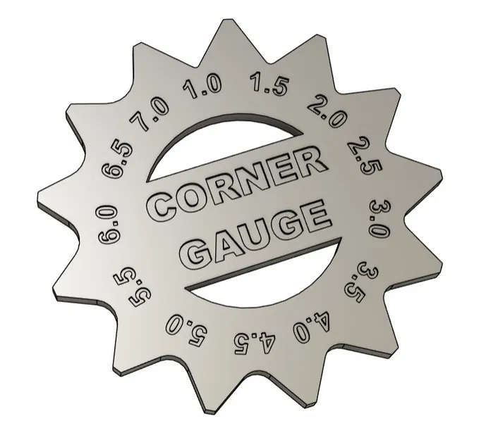 Thước đo bán kính góc ngoài (Outer Corner Gauge) - Image 1