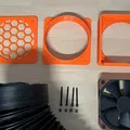 Vỏ quạt 120 mm (Fan housing 120 mm) - Thumbnail 2