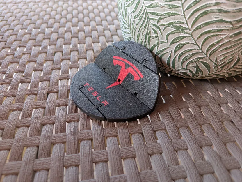 Coaster Flexi Logo Tesla - Image 2