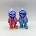 Tượng Bộ Xương "Chất Chơi" Trong Hoodie - Thumbnail 3