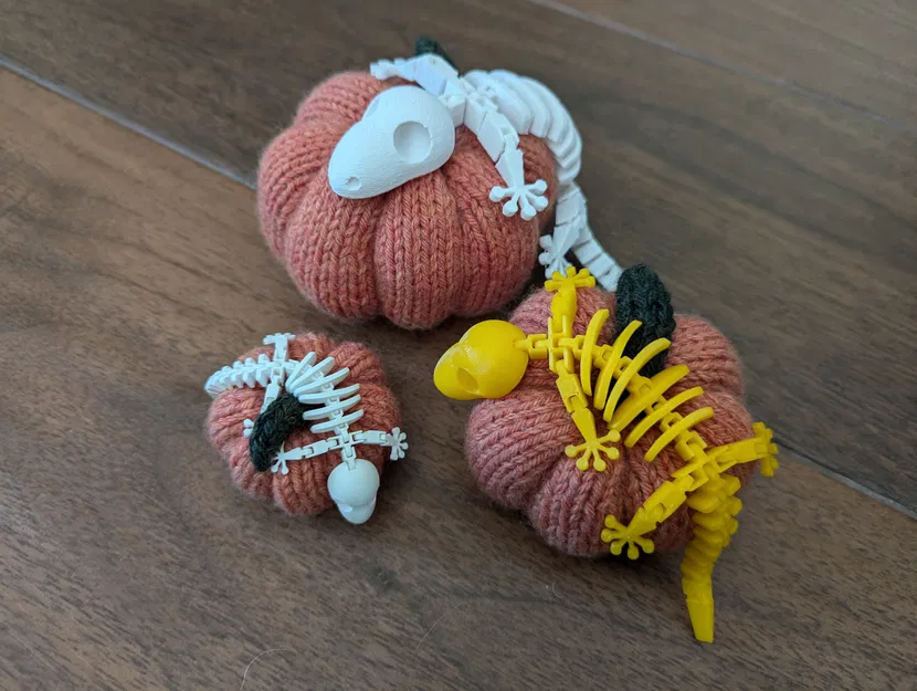 Bộ Xương Tắc Kè Flexi Khớp Nối (Articulated Flexi Gecko Skeleton) - Image 1