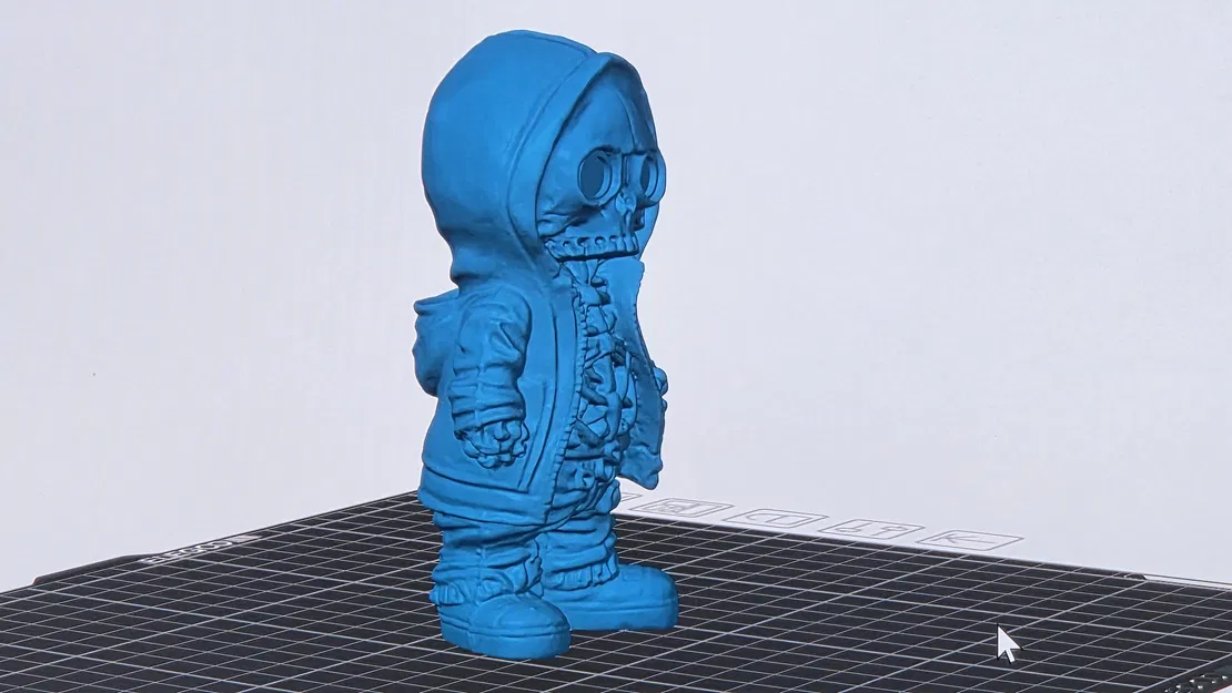 Mô hình Xương Vui Nhộn Mặc Hoodie - Tương thích mắt kính 8mm - Image 1