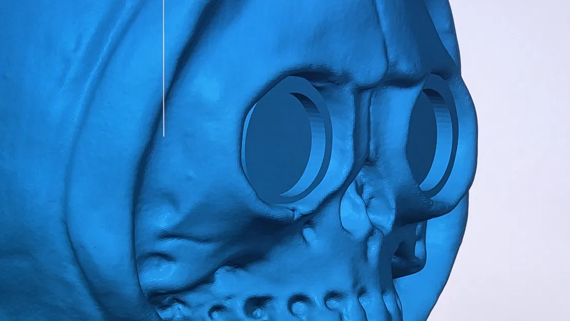 Mô hình Xương Vui Nhộn Mặc Hoodie - Tương thích mắt kính 8mm - Image 2