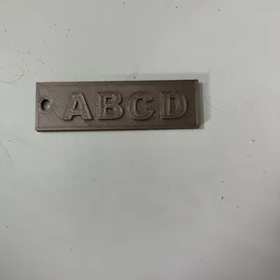 Móc khóa tùy biến (Customizable Keychain)