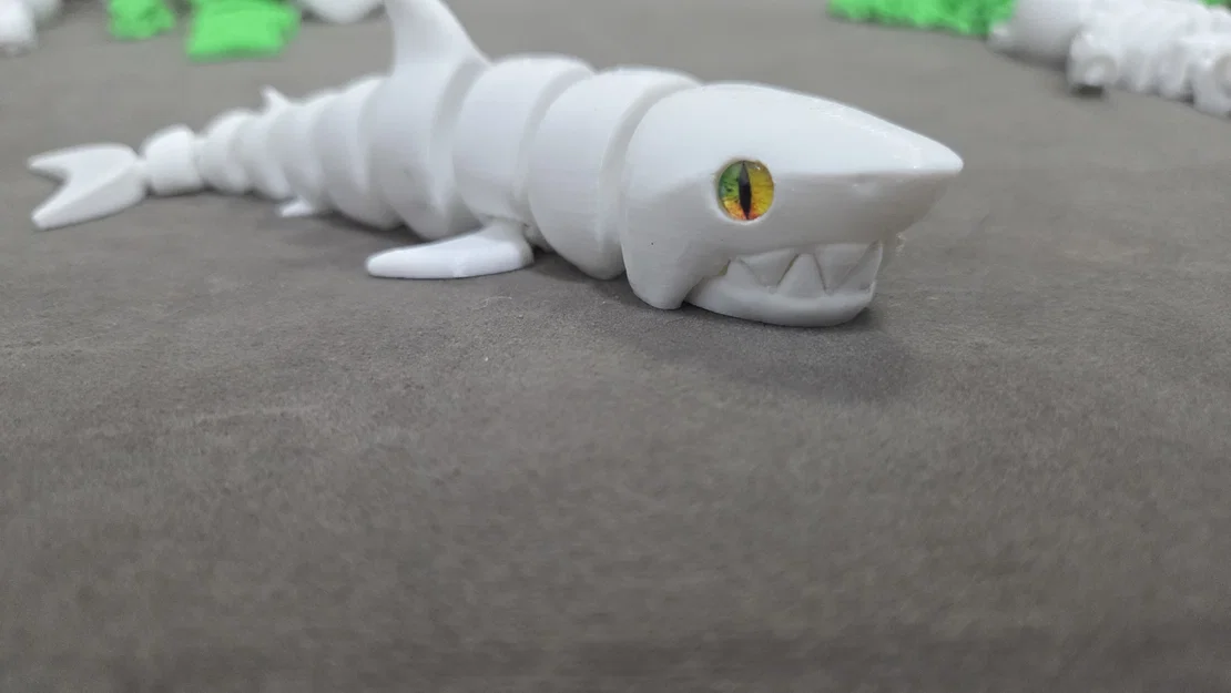 Cá mập khớp nối (Articulated) – Tương thích mắt kính 6mm - Image 2